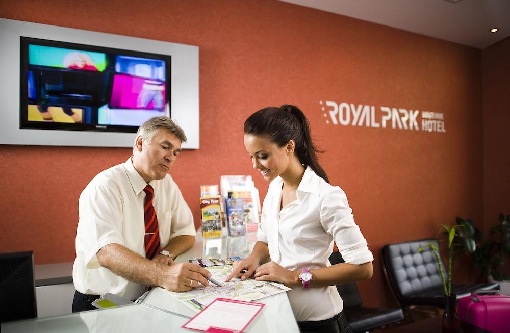 Royal Park Boutique Hotel Budapest Beltér fotó